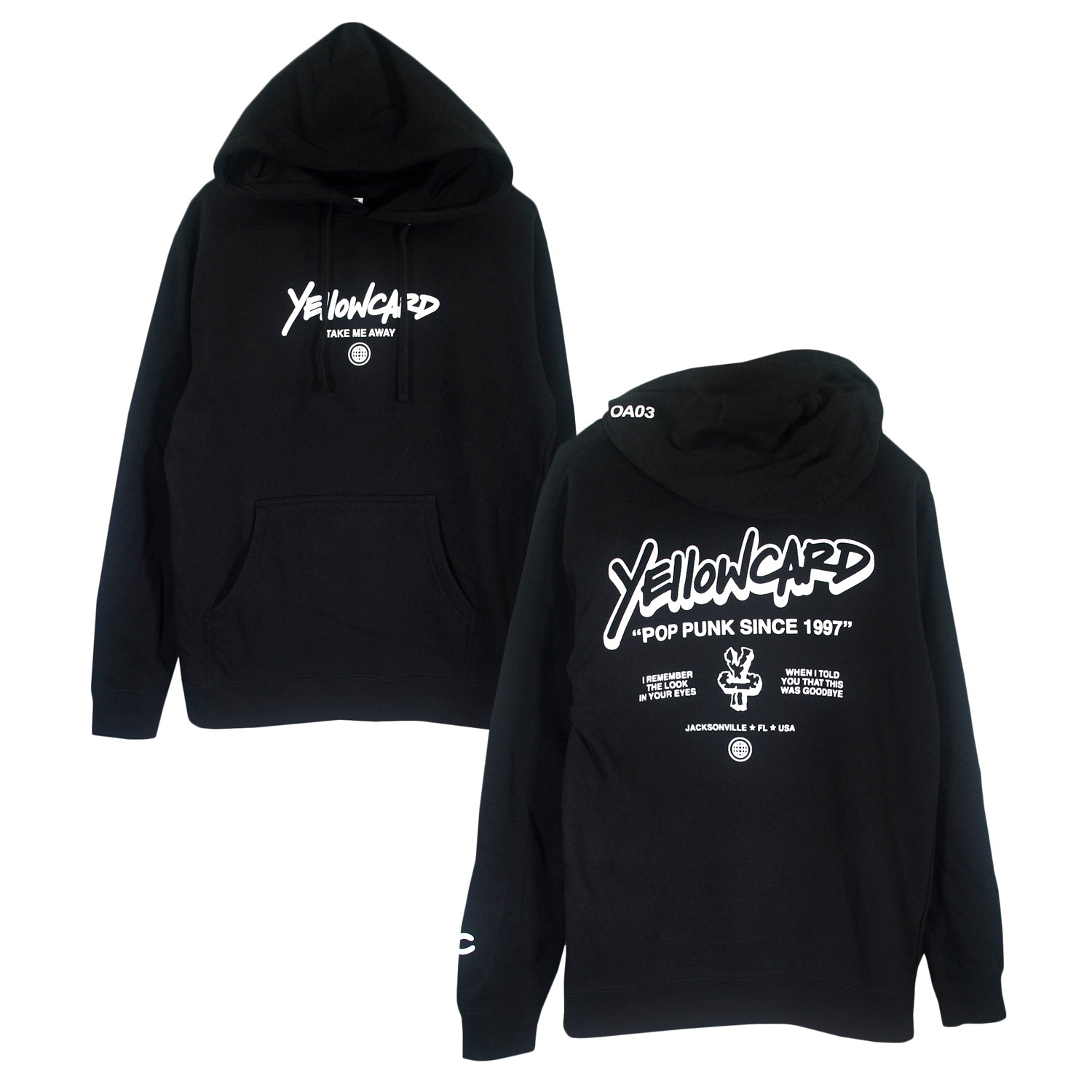 Take Me Away - Black Pullover – Yellowcard