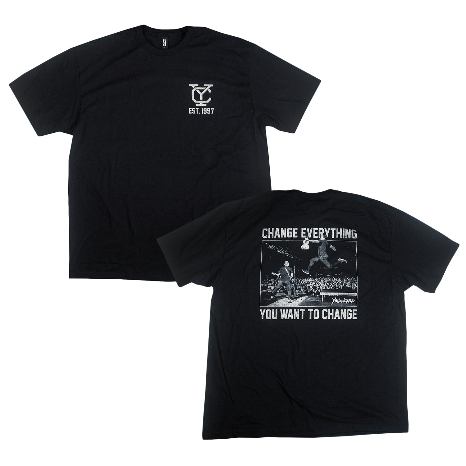 Hardcore Live - Black T-Shirt – Yellowcard