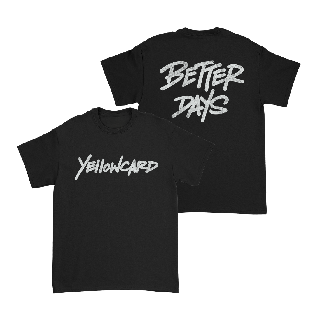 Black Better Days Logo Tee