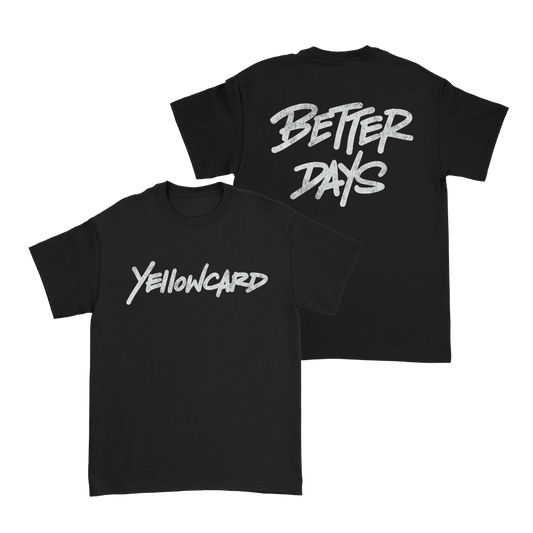 Black Better Days Logo Tee