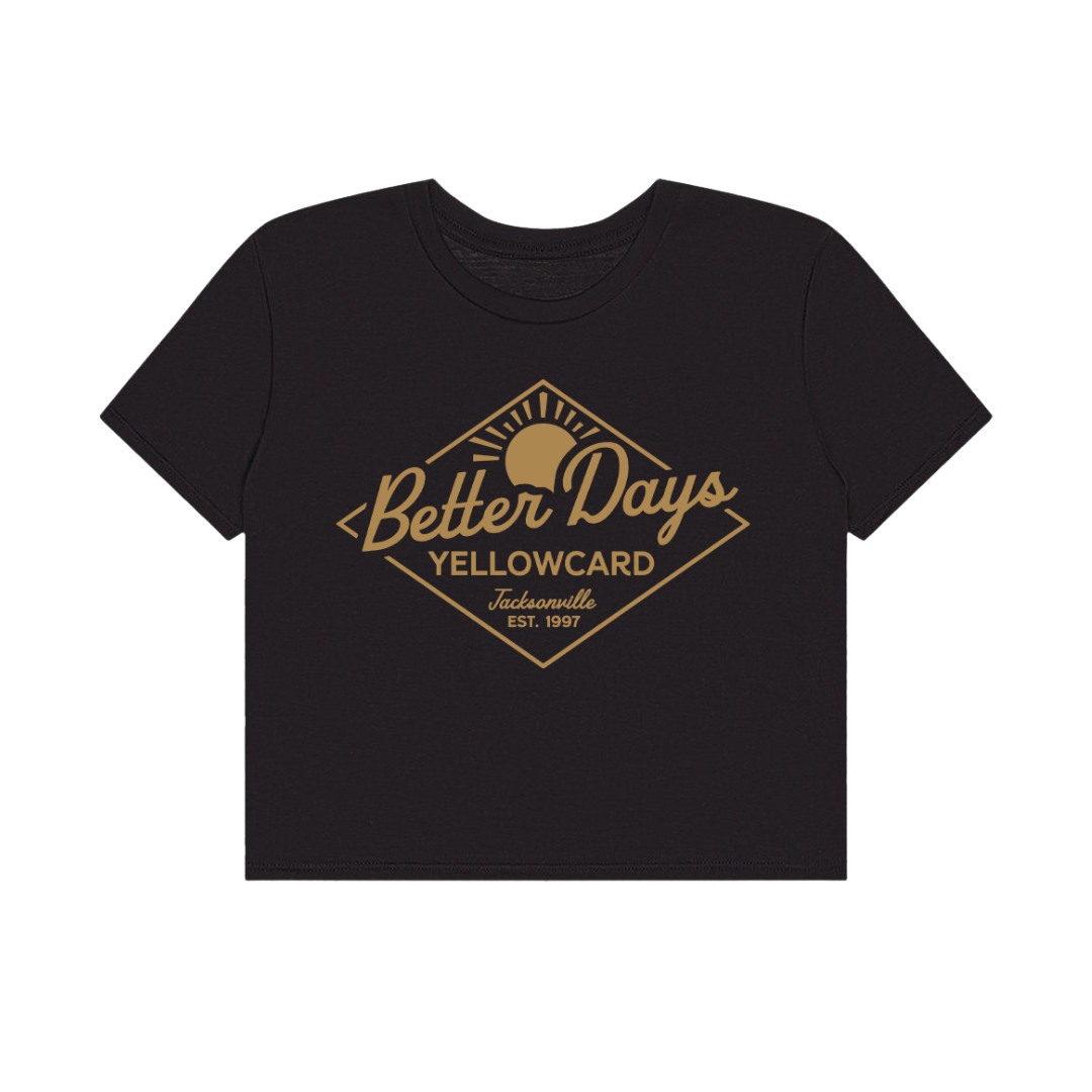 Better Days Crop Tee